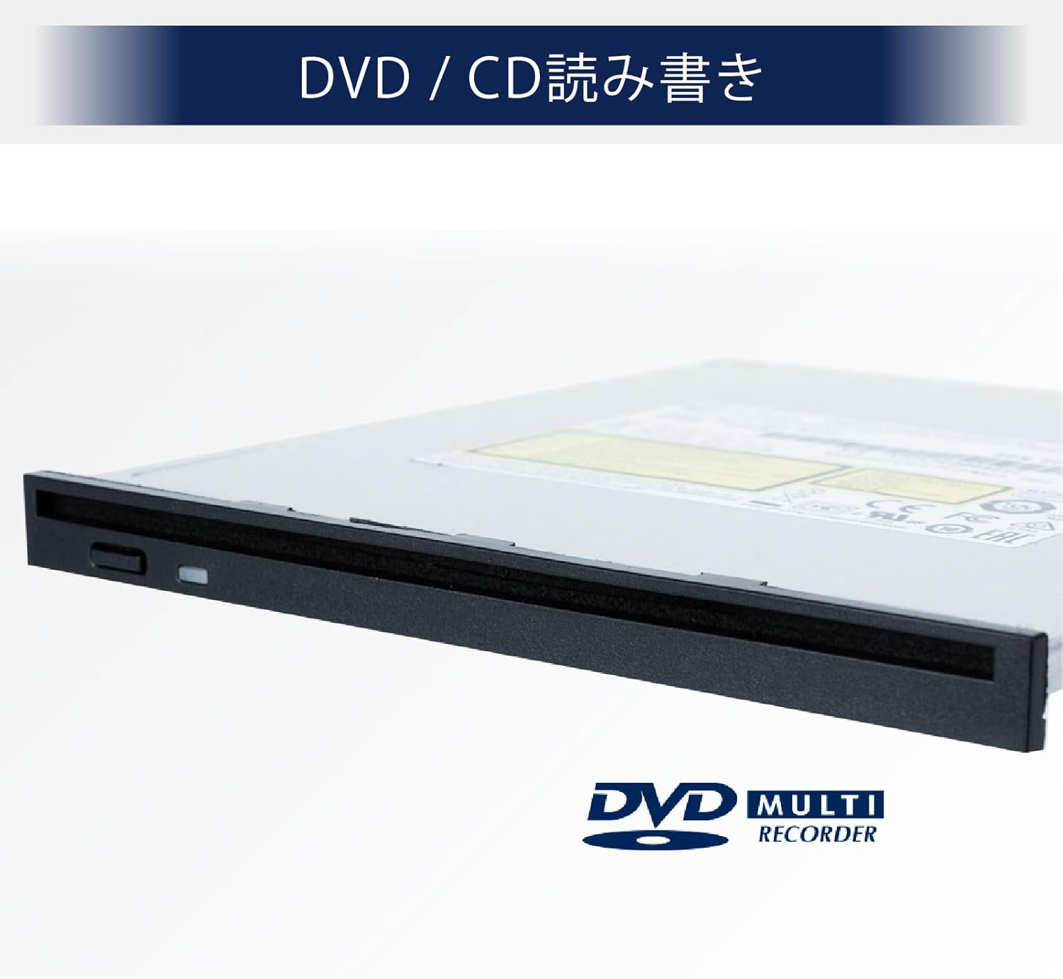 Silverstone SST-SOD04-V2 DVD-RW Optical Drive Compatible with 9.5mm 12.7mm Slot