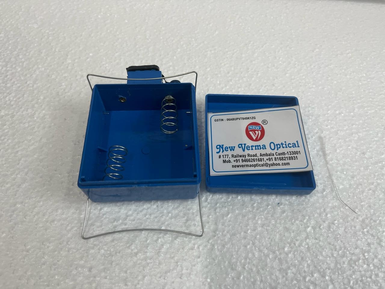 New Verma D Cell Battery Holder for 2 Cell with Cover (Blue)-picture-15
