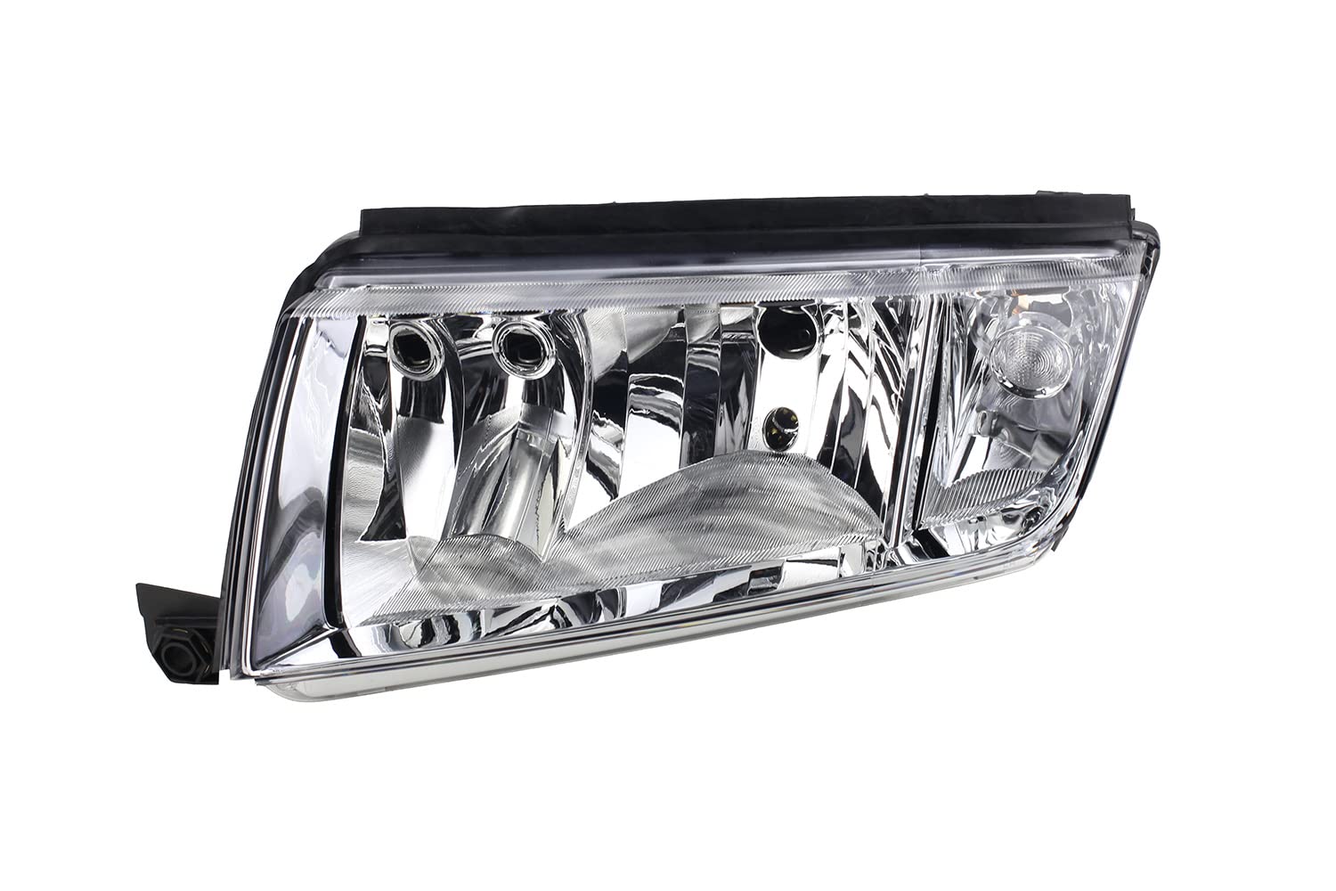 Johns, Scheinwerfer Halogen kompatibel zu Skoda Fabia ab 99 Satz mit H7 H3 Links Rechts