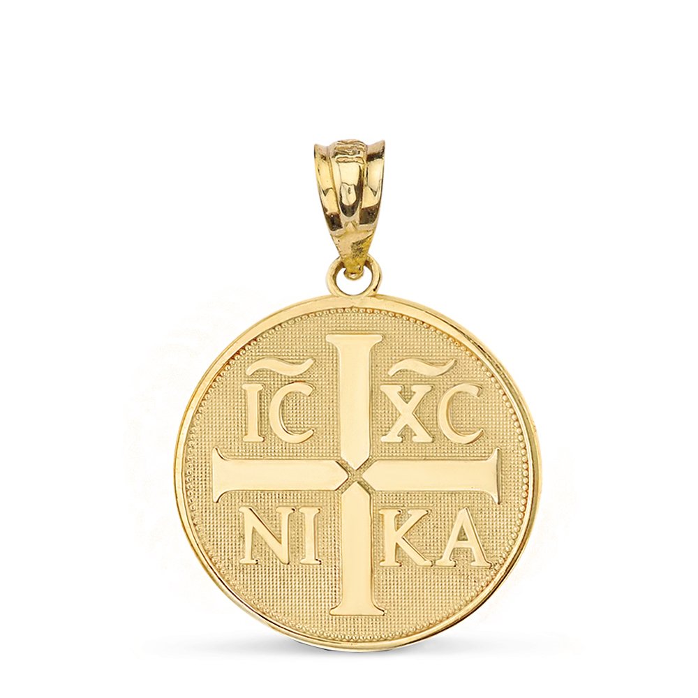 Amazon | 14Kゴールド クリストグラムシンボル IC XC NIKA イエス