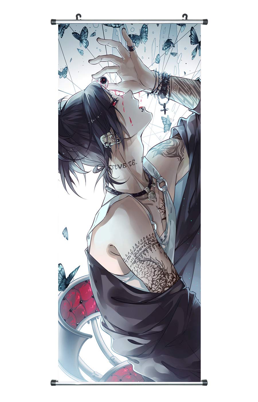 CosInStyle Large for Uta Fabric Rolling Image Kakemono 100 x 40 cm