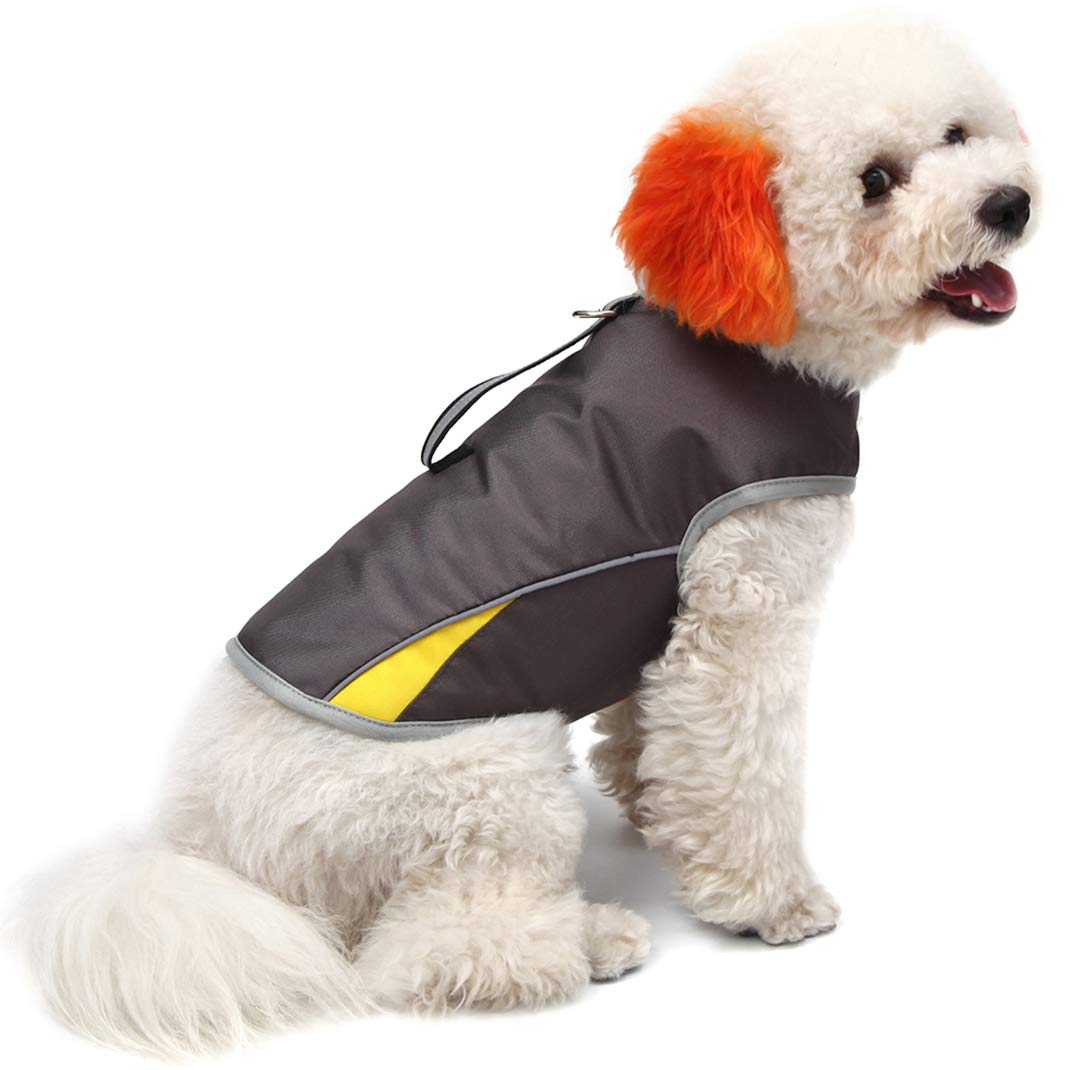 Dog Anxiety Jacket Keep Calming Vest Thunder Coat with D-Ring and Training Handle for Small Dogs