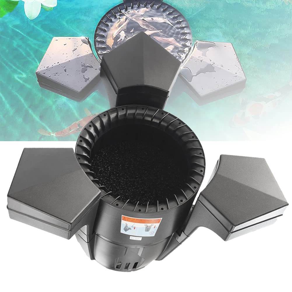 Skimmer Flottant Piscine Hors Sol 45x20cm - Écumeur Automatique Kit Nettoyage Débris