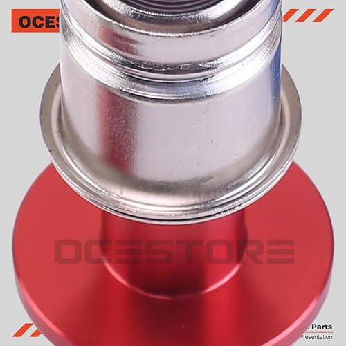 Miniatura 7 de OCESTORE Encendedor de cigarrillos a prueba de polvo, 2 unidades, con botón de misiles de expulsión de fuego, fuente de alimentación de 12 V, para