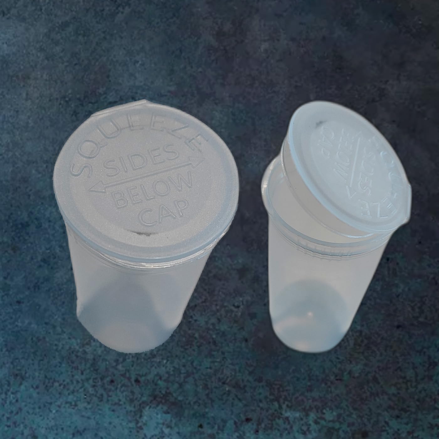 50 Dosen Pop Top Transparent 13D (50 ml) 3 x 3 x 7 cm