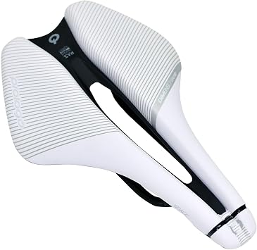 Prologo Dimension Space T4.0 Rail Bicycle Road Triathlon VL-1A24B Saddle, White, PR2802