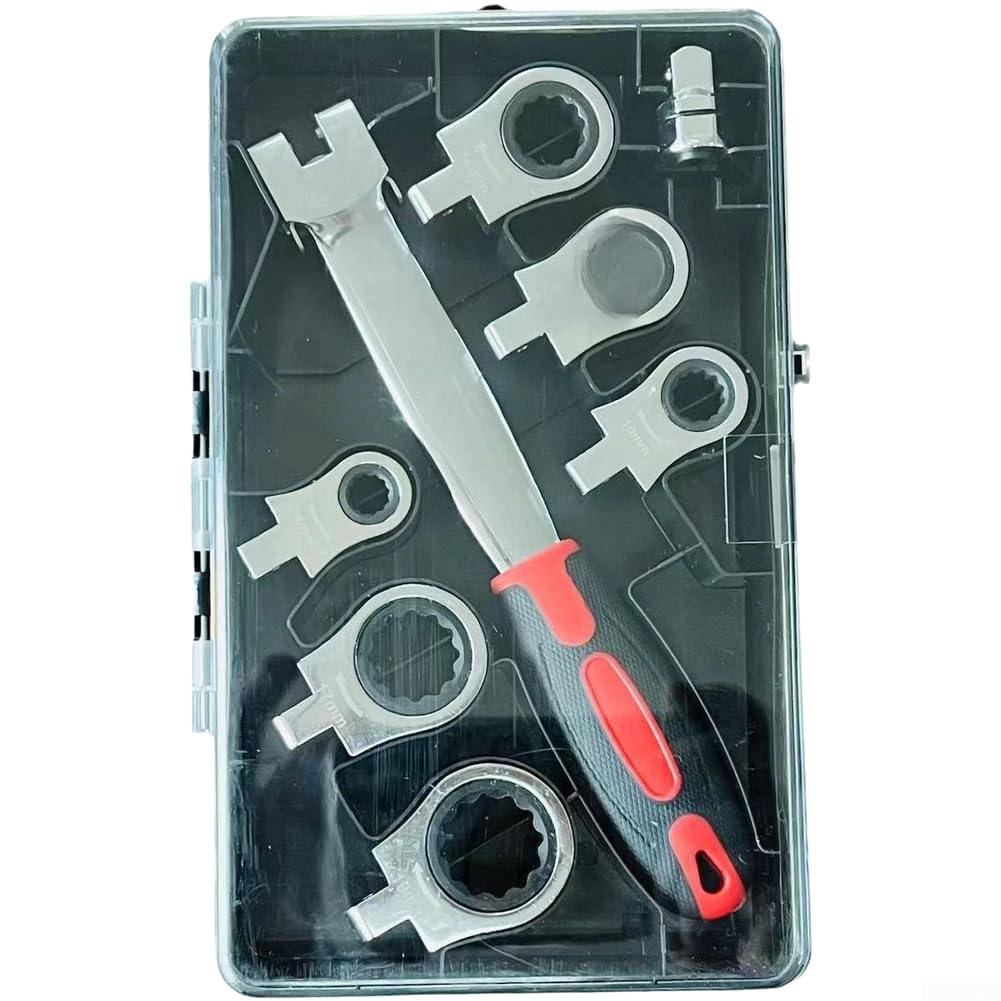 Clés à cliquet 72 dents avec poignée ergonomique pour serrage précis