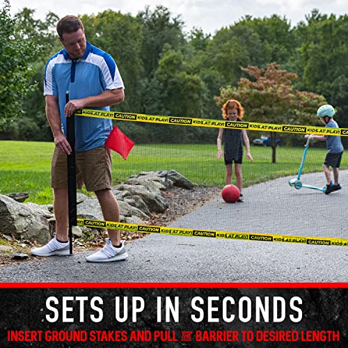 Franklin Sports Retractable Driveway Barrier– Visual Safety Barrier – Adjustable up to 20 feet– Easy Setup by Franklin Sports - Image 6