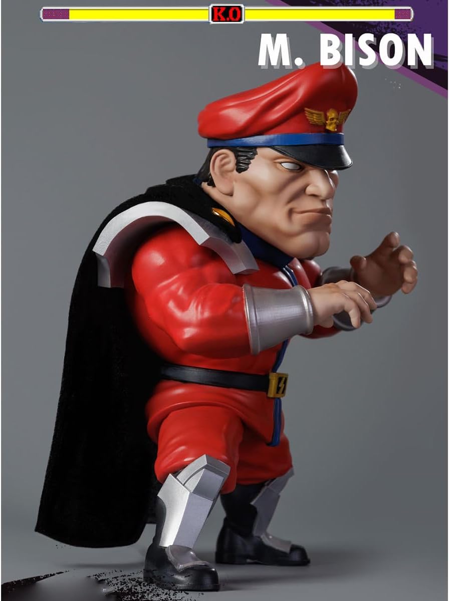 HiPlay Asmus Toys Street Fighter QBITZ XL Series M.Bison QBXL006 Action Figures