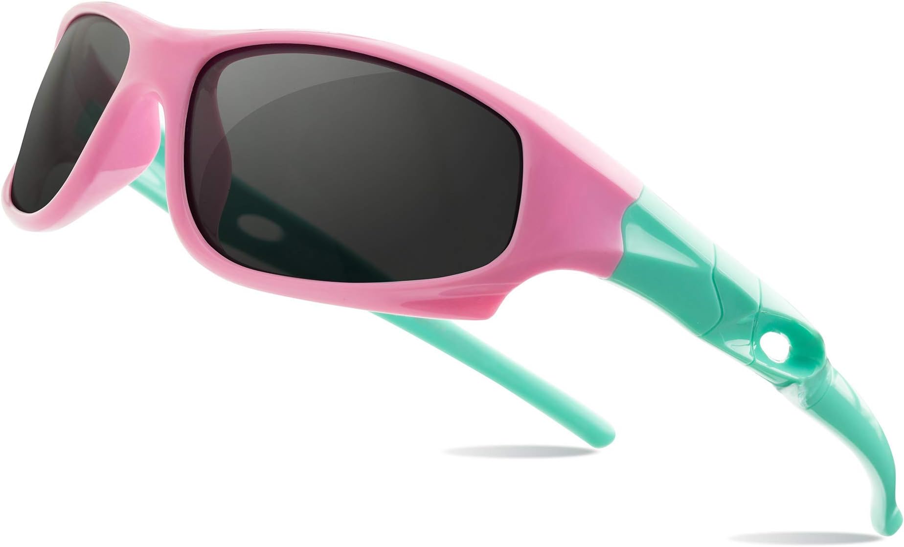 Kids Sunglasses Boys Girls Sports Polarized Sunglasses for kids Child Youth Baseball Beach Sun Glass with Strap