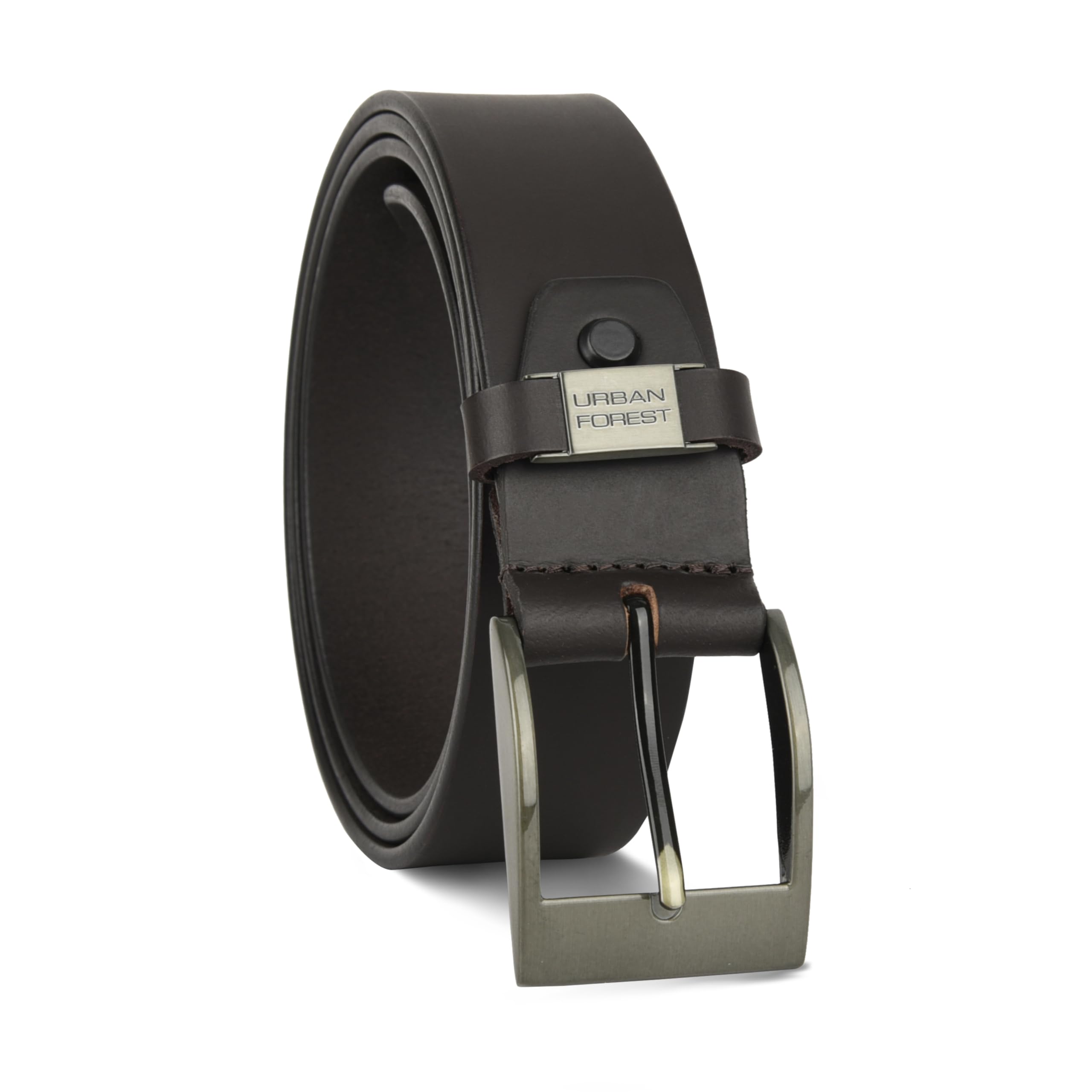 URBAN FOREST Wren-Owen Casual Leather Belt for Men