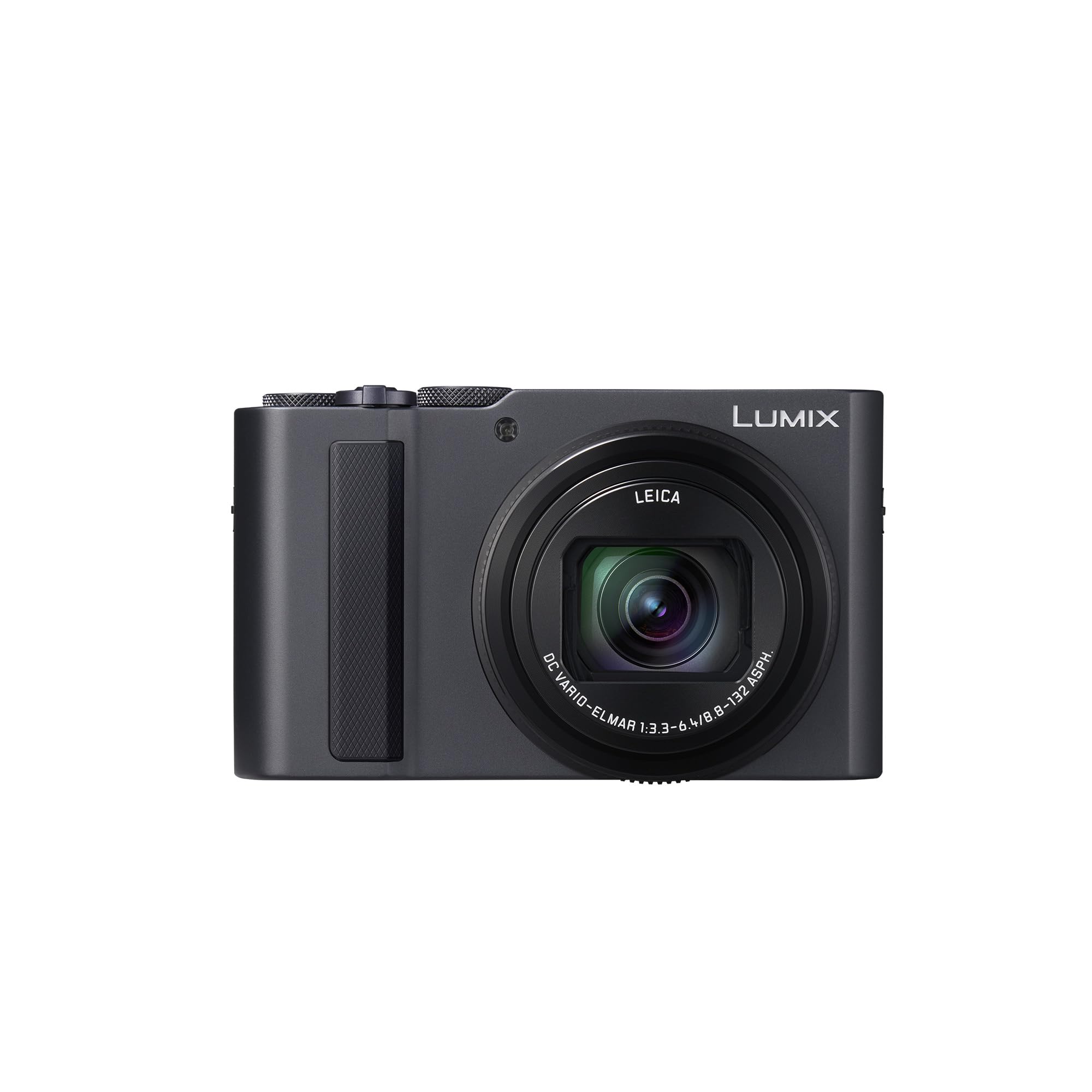 Panasonic Lumix TZ300 Cámara Compacta de Viaje, Sensor 1" 20,​1 MP, Zoom Óptico 15x, Vídeo 4K, Objetivo Leica 24-​360 mm, Wi-​Fi y Bluetooth, Plata