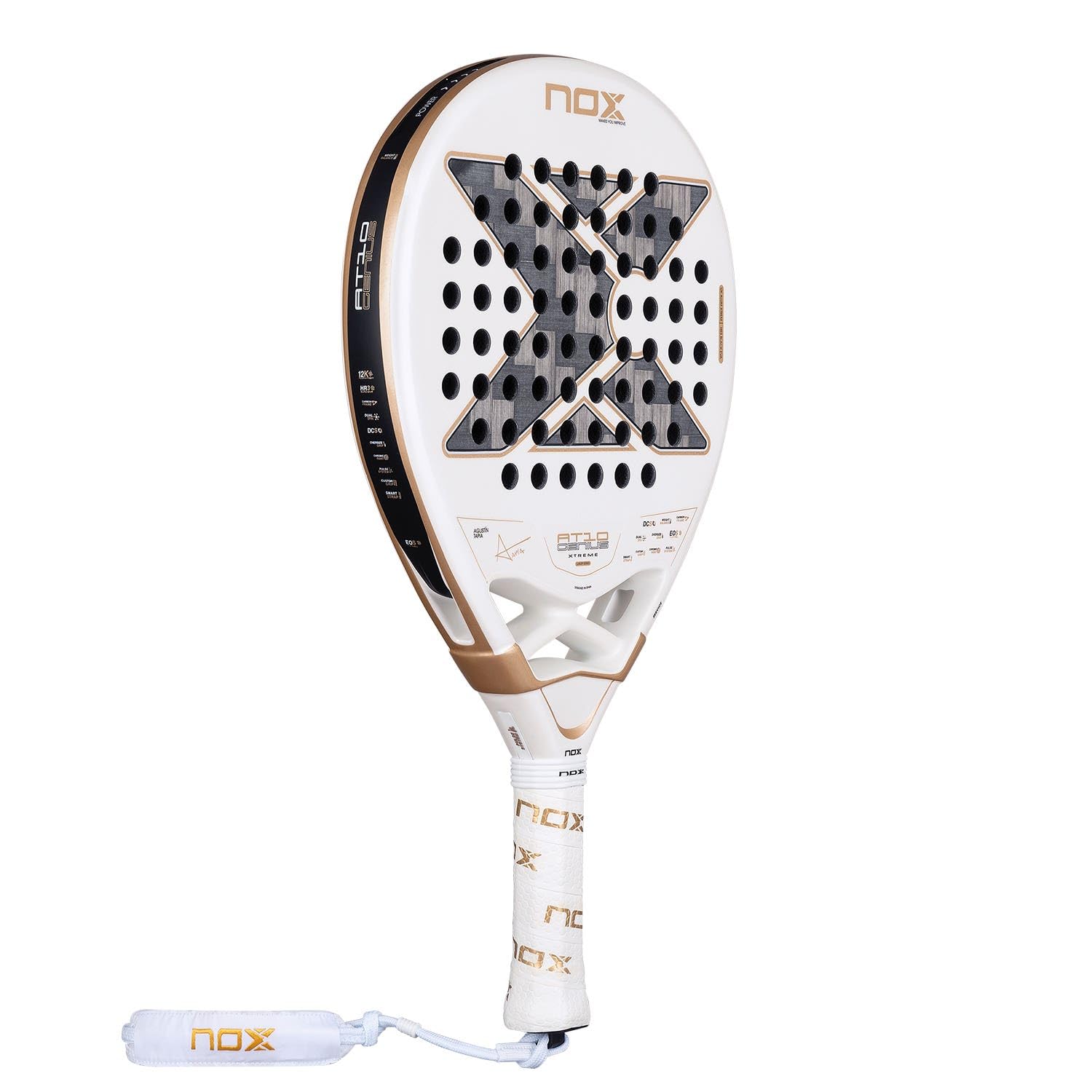 NOX Racchetta Padel At10 Genius 12K Unica