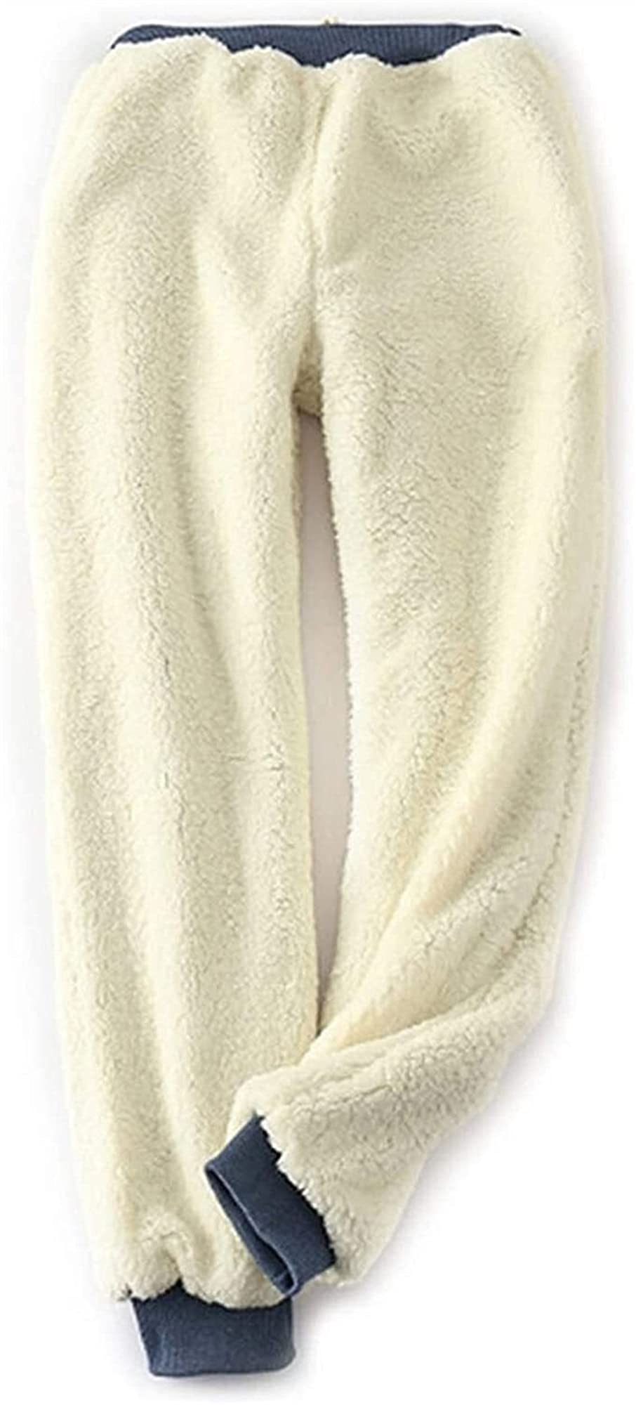 Pantalons De Survêtement Pour Femmes Avec Intérieur En Polaire Leggings Thermiques Chauds D'hiver Pantalons Survêtement Doublés Pantalons De Sport Pantalons Randonnée En Plein Air Jogging(Light gray,L