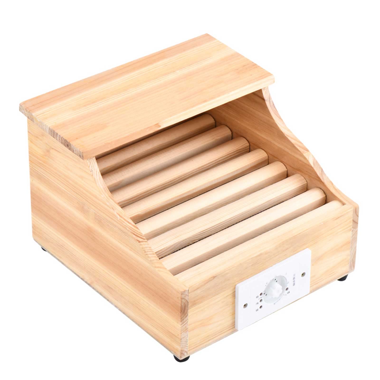 yunyun Solid Wood Heater,small Smart Thermostat Electric Heater,indoor Portable Roasting Feet Space Heater,artifact For Student Dormitory Feet Warmer, Suitable For Bedroom And Living Room