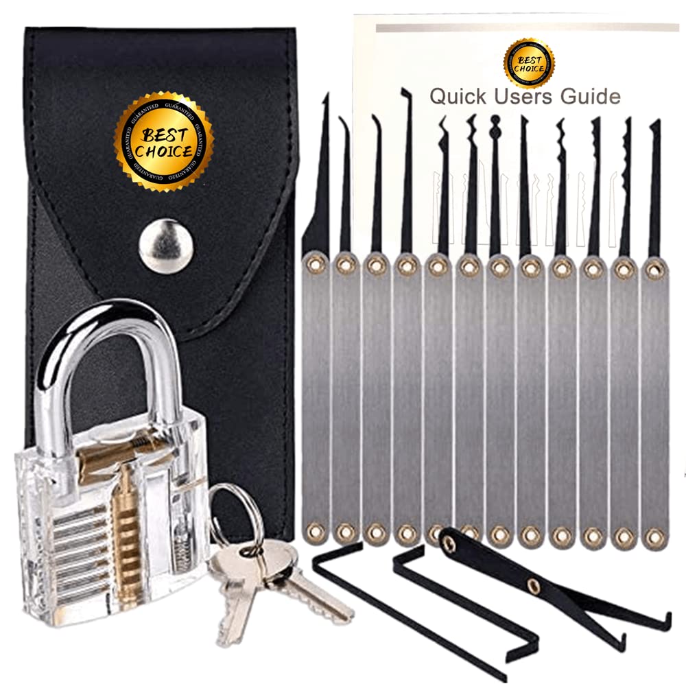Kahini Black Bag 34PCs Tools Home Improvement Set (with Lock 1) 1 - Silver
