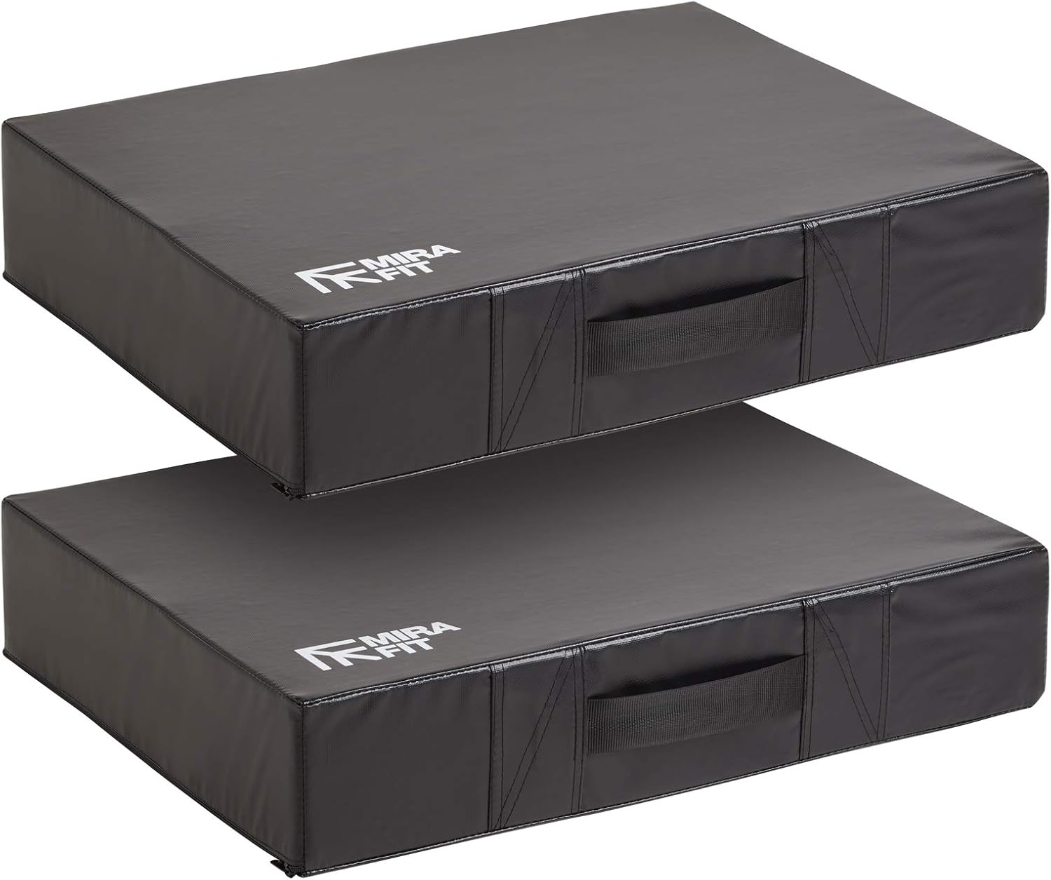 Mirafit Weightlifting Barbell Drop Pads Black Amazon.co.uk Sports