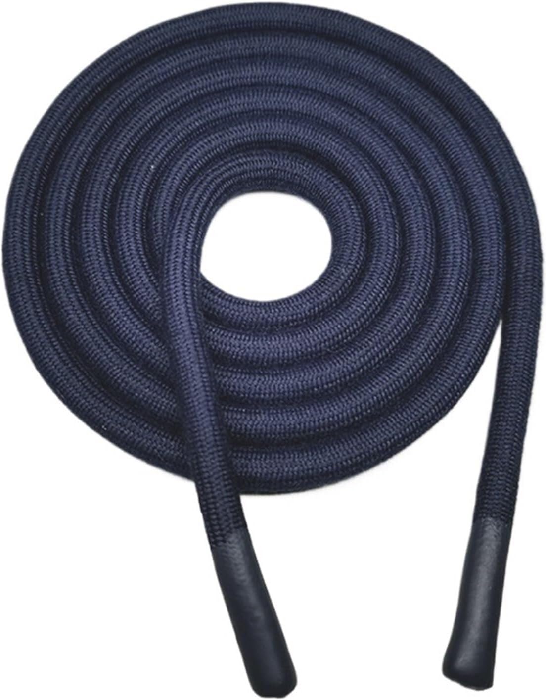Cordon de sweat à capuche 140cm bleu en polyester tressé avec embouts métalliques