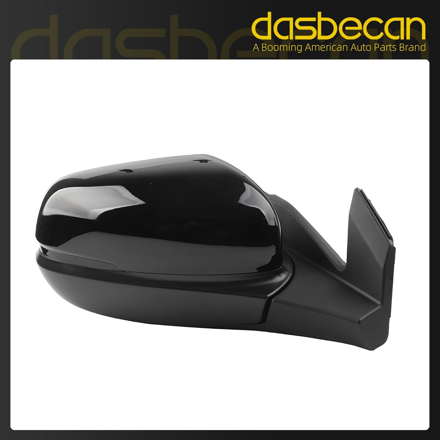 Dasbecan Side Rear View Mirror Compatible with 2016-2022 Honda Pilot Power Heated ABS Housing Door Rearview Mirror Passenger Right 76200TG7C01ZC 76200-TG7-C01ZC HO1321312(5pin)