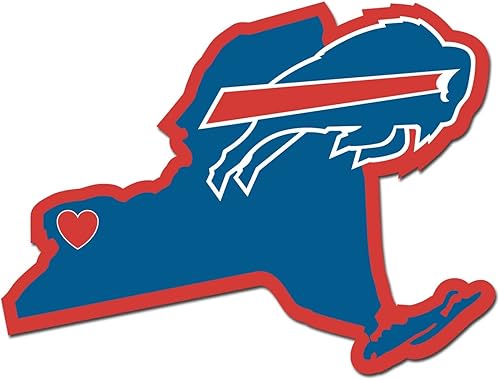 Vista 25 de Siskiyou Sports NFL unisex Home State Decal Color del