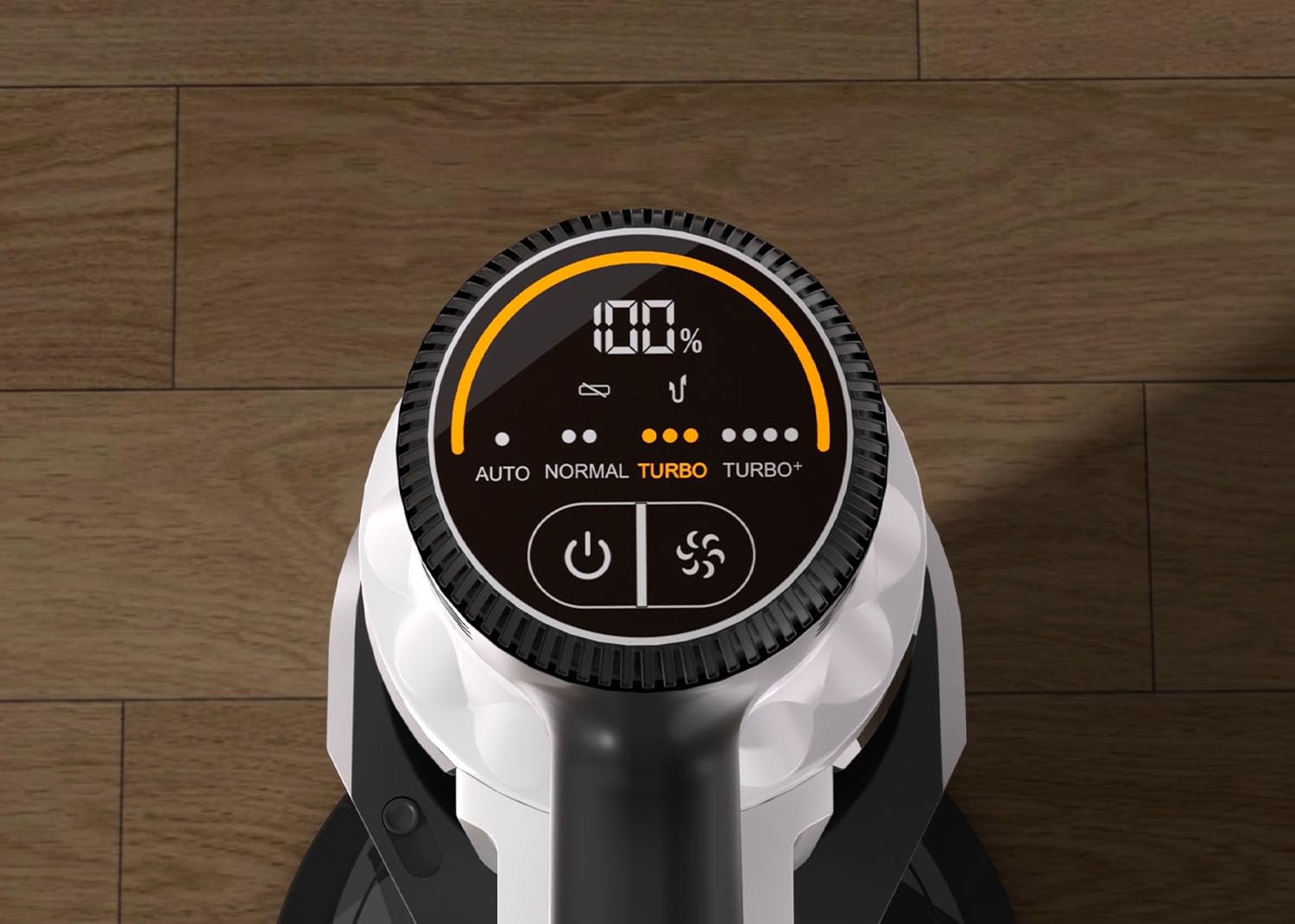 Necchi AutoPower Aspirapolvere Senza Fili 500-S, Aspirazione ultra-potente, Batteria Li-ion da 28.8V, 2500mAh removibile, Sensore intelligente, Filtro HEPA H13, con Stazione di ricarica