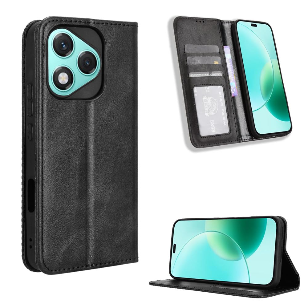 Funda Libro Para Huawei Honor 400 Lite 5G - Carcasa Flip Magnética Con Soporte Y Ranuras Para Tarjetas