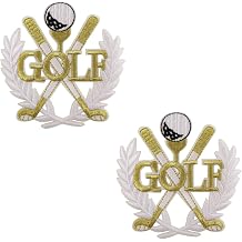 3.5" Golf Embroidered Iron on Patches