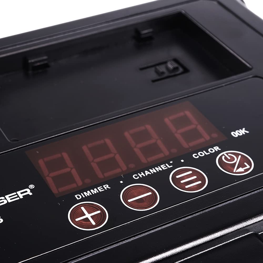 Bresser Antorcha Vídeo LED BR-12B Bi-Color, Negro