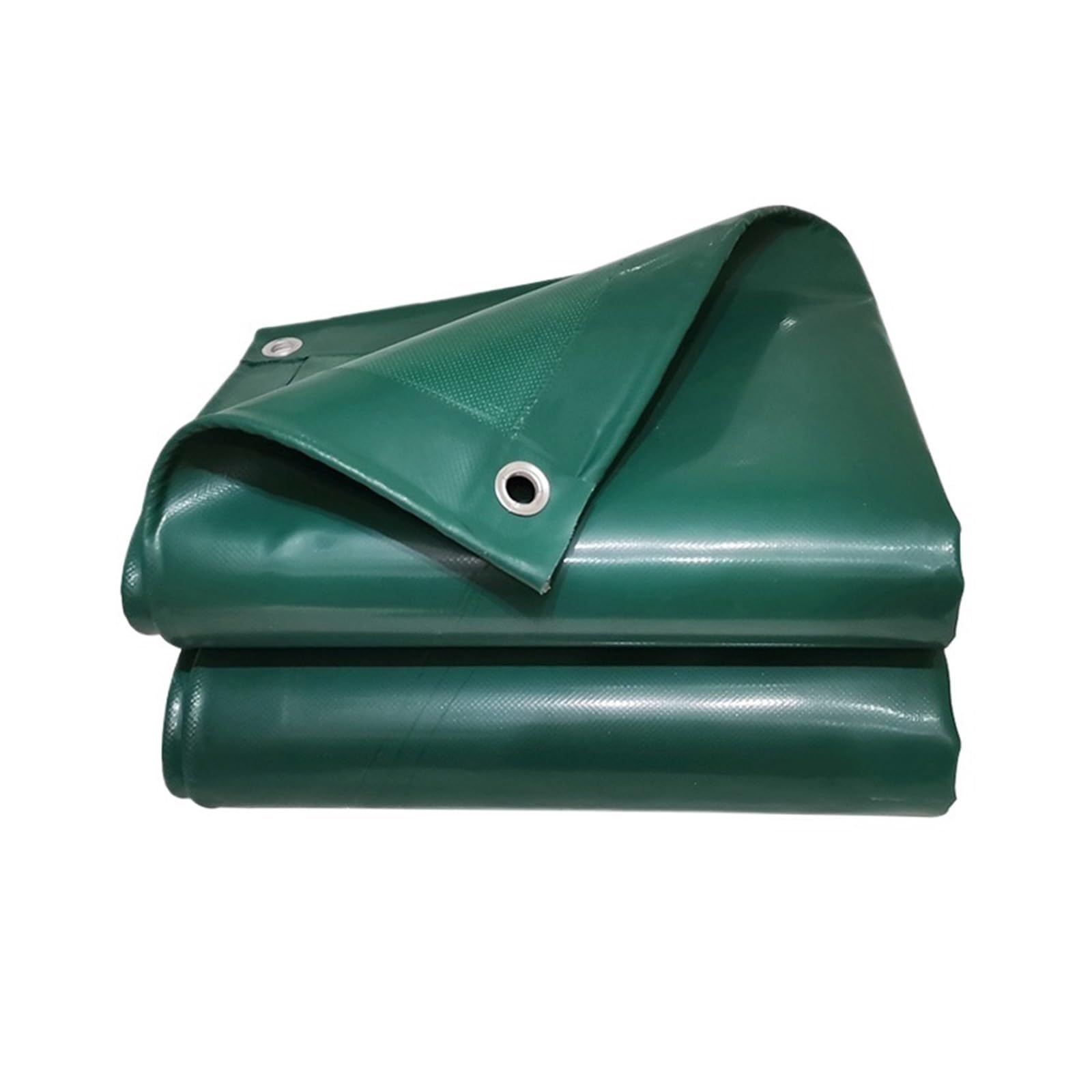 Chenghw 500Gsm Green 500Gsm Pvc Tarpaulin Waterproof Heavy Customizable Tarp Cover Canopy Awning Rainproof Planting Courtyard Gazebo Balcony Pavilion(,4X6m)