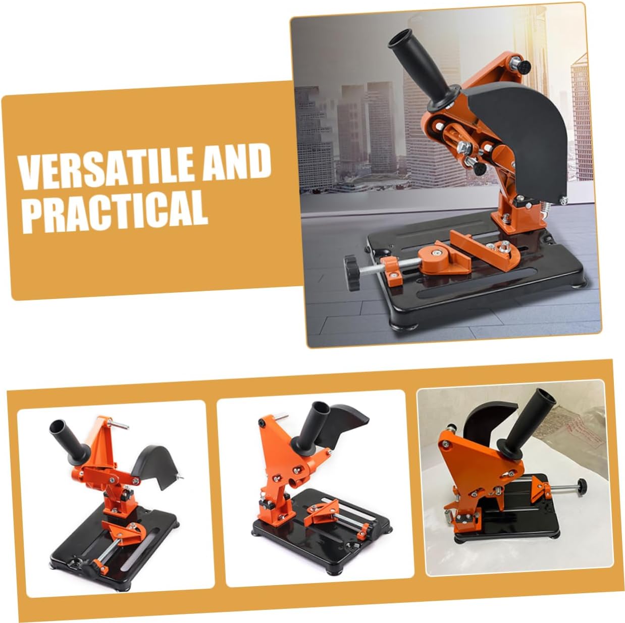 Veemoon Angle Grinder Support Rack Easy to Use Bracket Clamp Factory Construction Tool