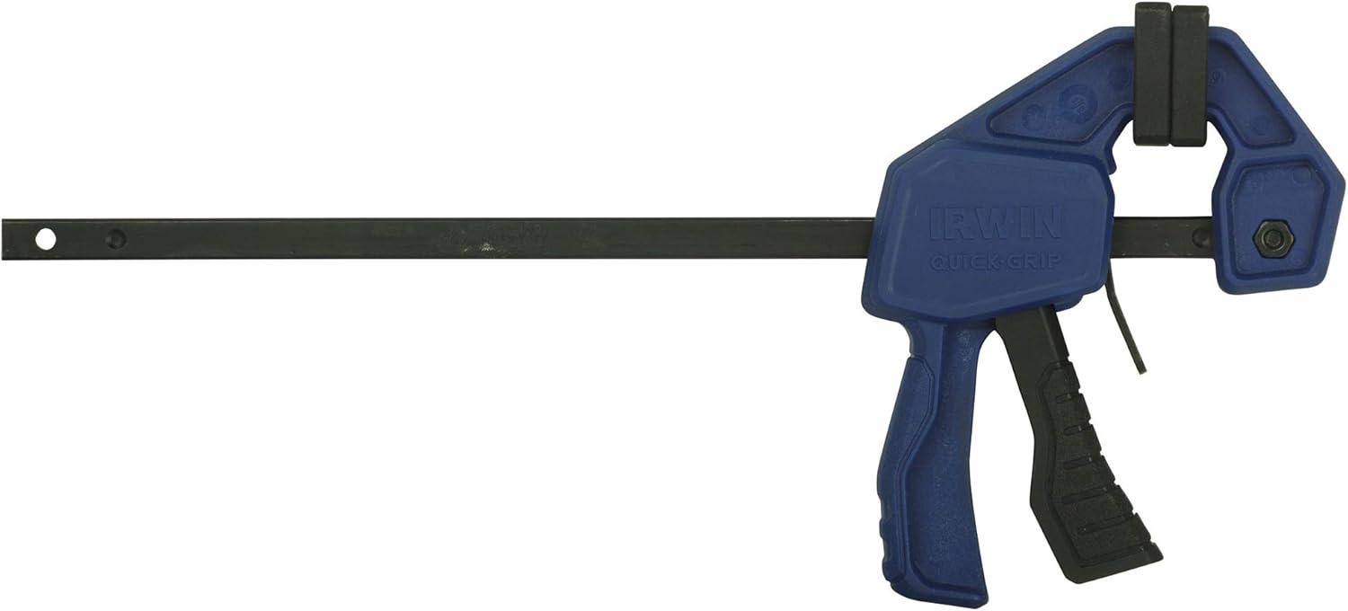 IRWIN QUICK-GRIP Bar Clamp, One-Handed, Micro, 4-1/4-Inch, 2-Pack (1964747) Blue : Everything Else