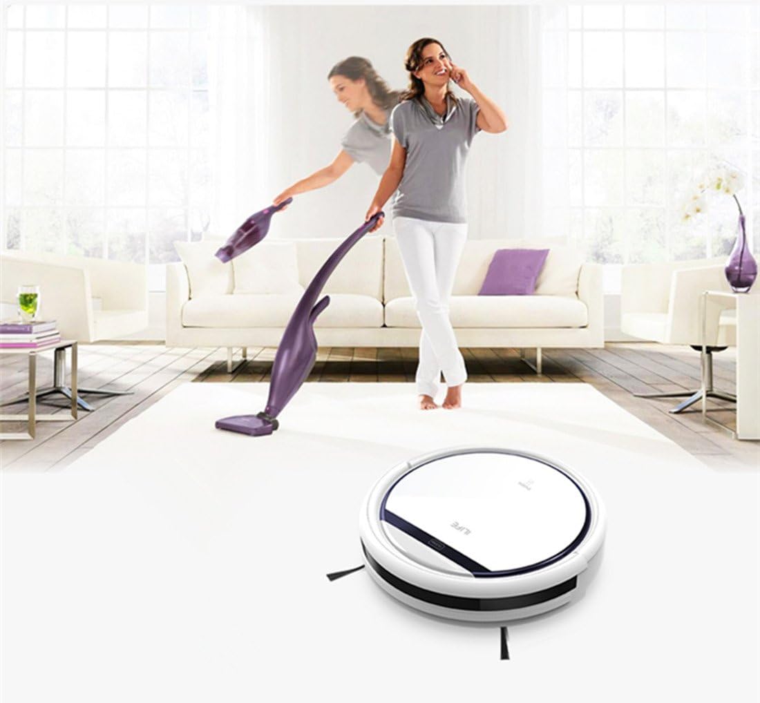 Automatic Vacuum Cleaning Robot White