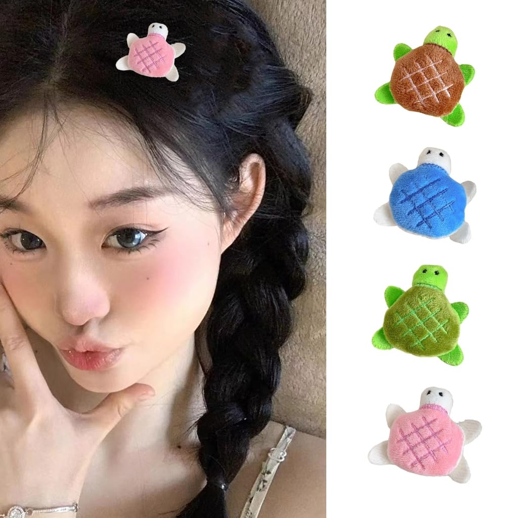 Amazon.co.jp: ぬいぐるみカメ ヘアクリップ サイドピン ファッション