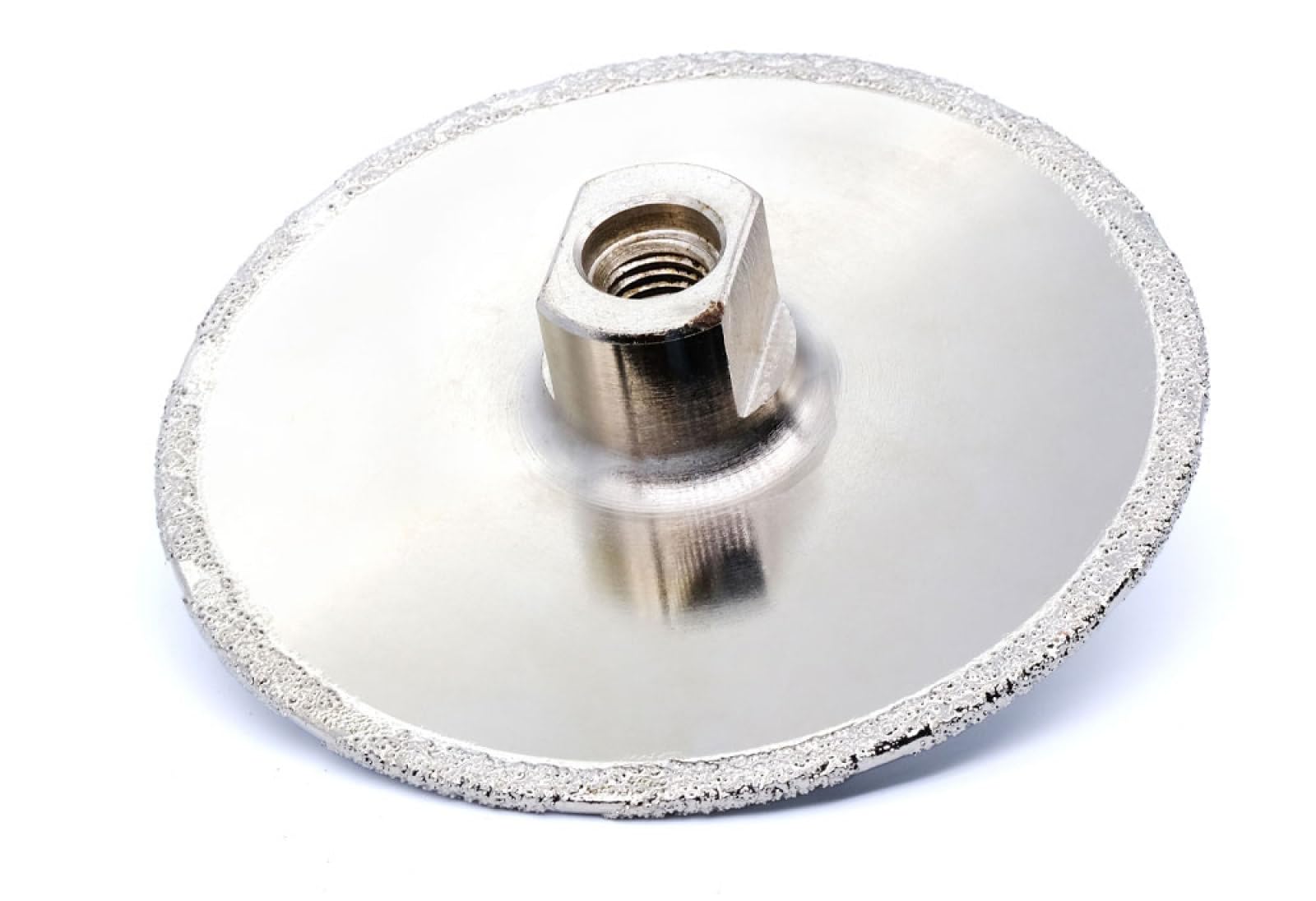 Disco De Corte De Doble Cara Para Amoladora Angular, Rueda De Molienda Soldada Al Vacío De Diamante De 5 Pulgadas, 1 Unidad,5-8-11 Hilo