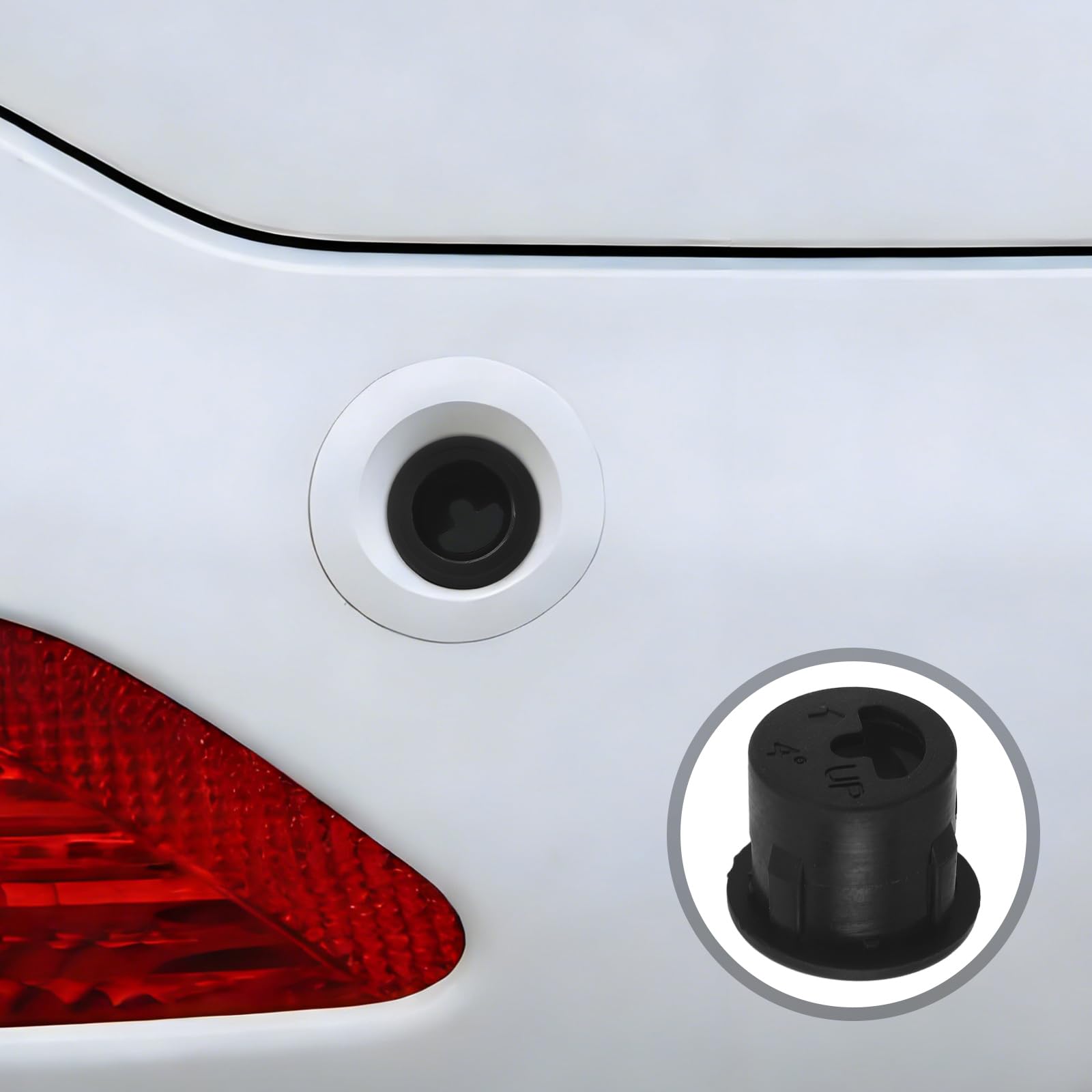 Anneome Funda de Goma para Sonda de Radar de Coche 18,5-22,5 Mm, 5 Unidades, Accesorio de Sensor de Aparcamiento Resistente al Agua para Sistemas de Asistencia de Conducción Segura
