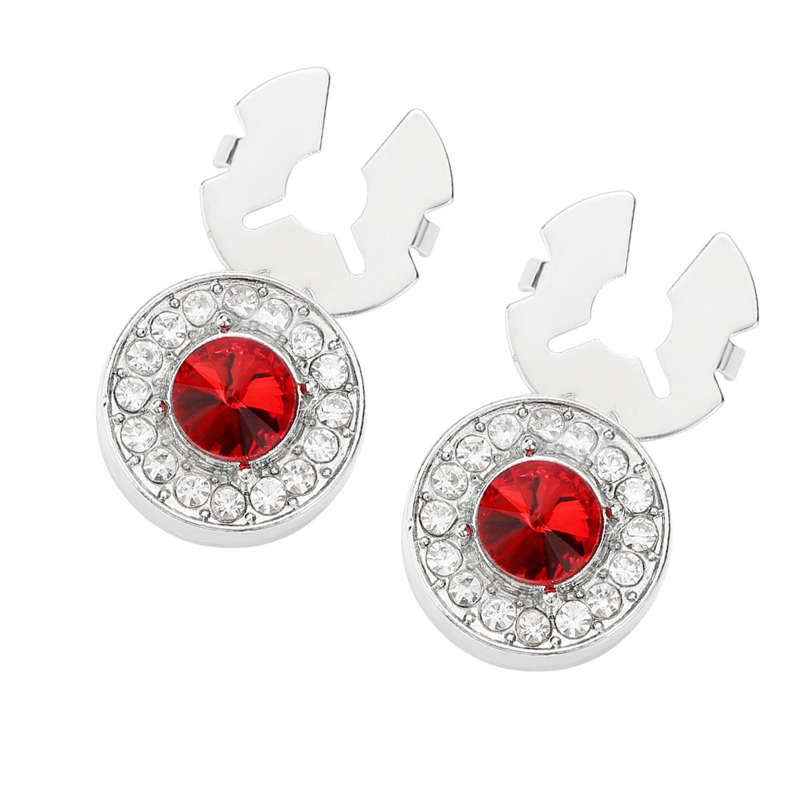 our fave Of Alloy Clip on Button for Clothing and Handcraft Decorations Dress Embellishment Button