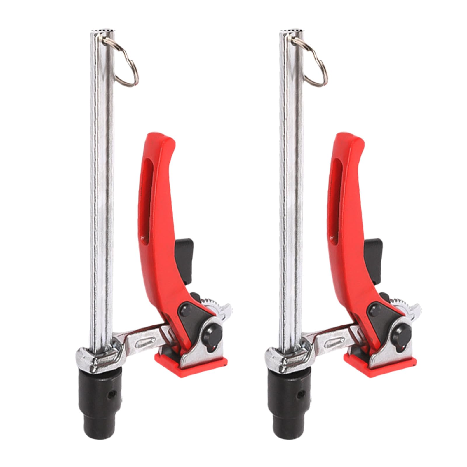 Kaeltsyn 19Mm 2Pcs Handle Woodworking Quick Press Clip Desktop Acting Hold Down Clamp Welding Desktop Enduring Woodworking Press