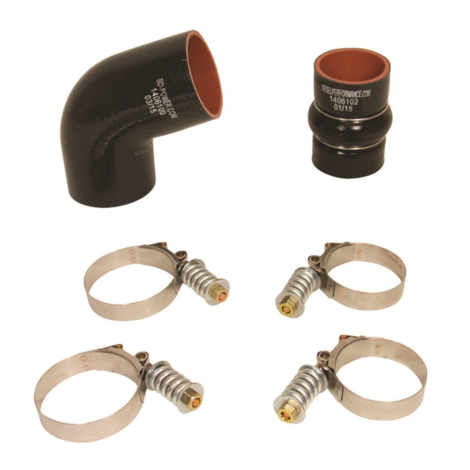 Évitez les Fuites d'Air avec le Kit Durite BD Diesel 1046277 GM 6.6L