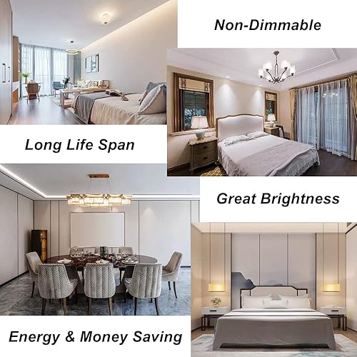 Miniatura 6 de XRZT Bombillas LED GU24, color blanco cálido, 3000 K, 12 W, 1200 lm, repuesto para forma trenzada, bombilla fluorescente compacta en espiral CFL