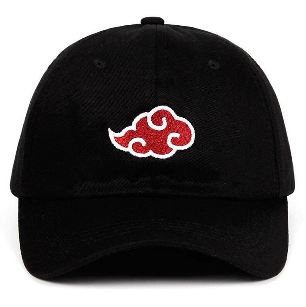 YDDMNew Baseball Cap Anime Lovers Akatsuki Logo Dad Hat Uchiha Family Logo 100% Cotton Embroidery Baseball Caps Black Hat classic