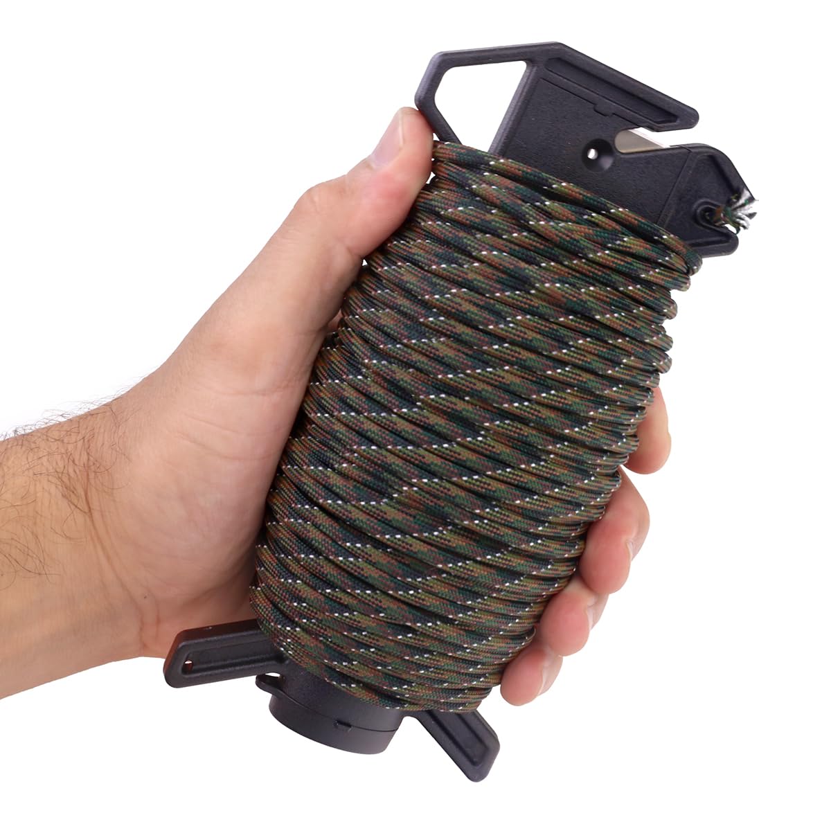 Atwood Rope MFGReady Rope™ Reflective 550 Paracord 100 Feet 7-String Core Nylon Parachute Cord Outside Survival Gear Made in USA | Lanyards, Bracelets, Handle Wraps, Keychain