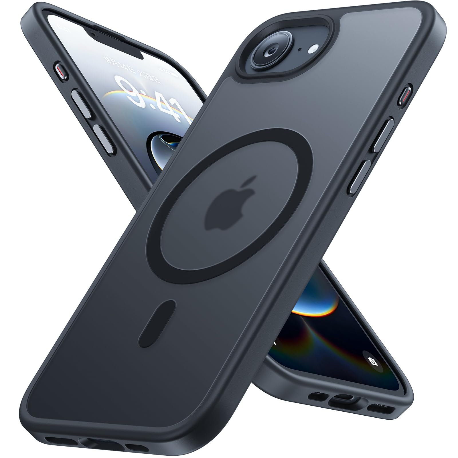 Amazon.co.jp: Miracase iPhone 17E/ 16E ケース【Magsafe対応・MIL米