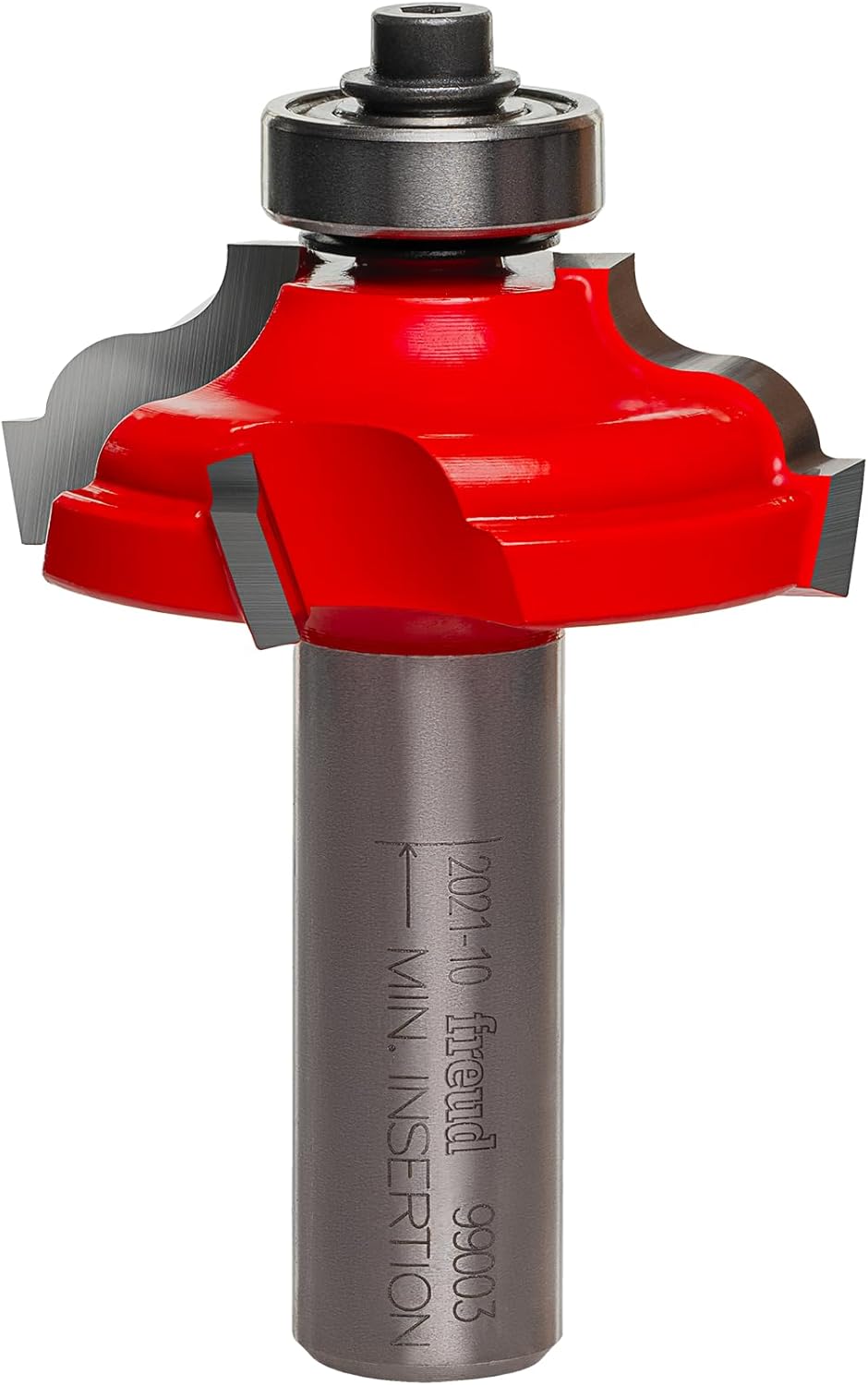 Freud 99-003: 1-5/8" (Dia.) Double Fillet Ogee Bit with 1/2" Shank