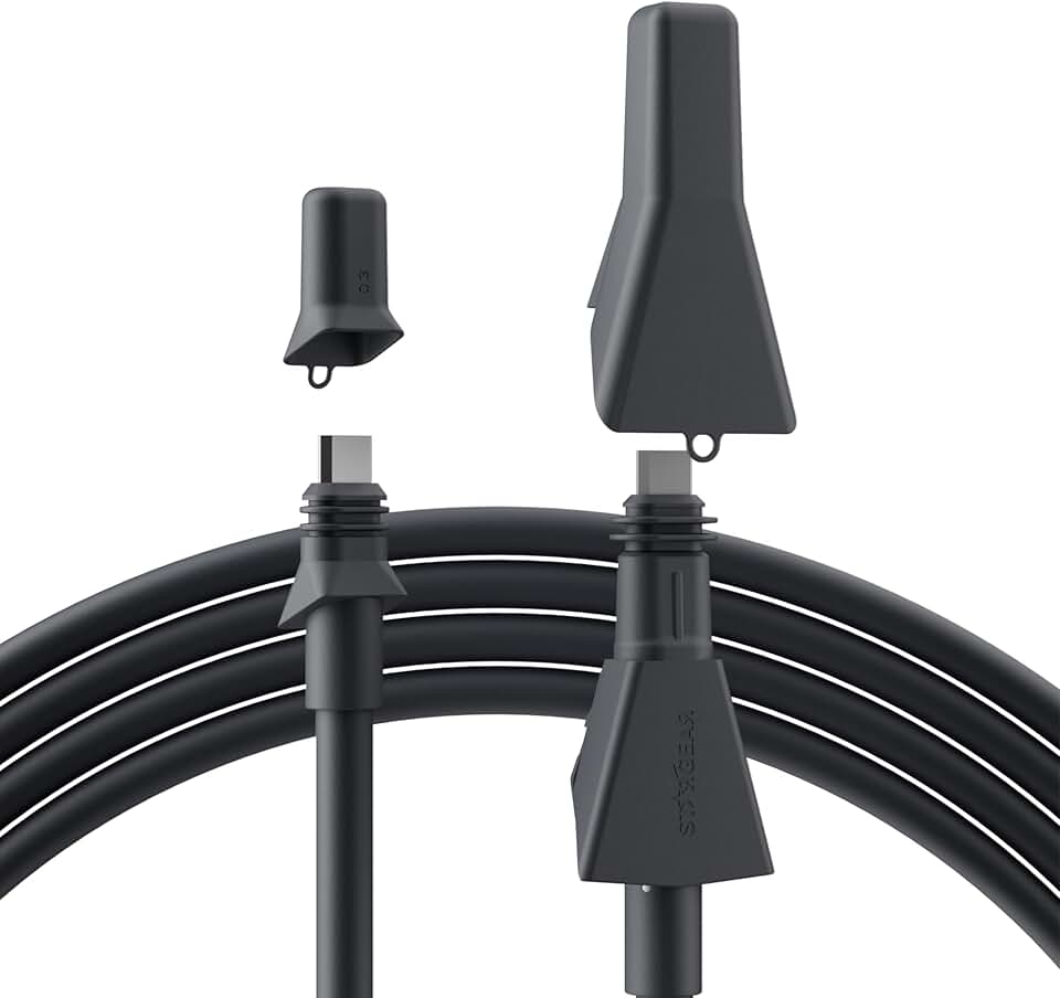 Starlink Cabo plano de alto desempenho 10 m/32,8FT à prova d'água Starlink para antena FHP e fonte de alimentação