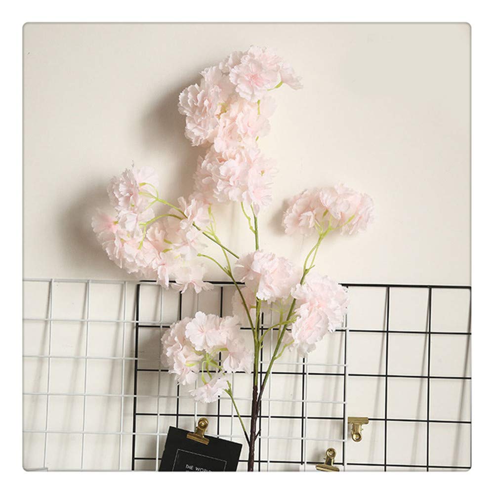 Disposizione di Fiori di Ciliegio Fiore Artificiale Bouquet di Fiori di Pesco Bouquet da Sposa Arco da Sposa Decorazioni per Fondali Strada da Parete Fiore 96cm