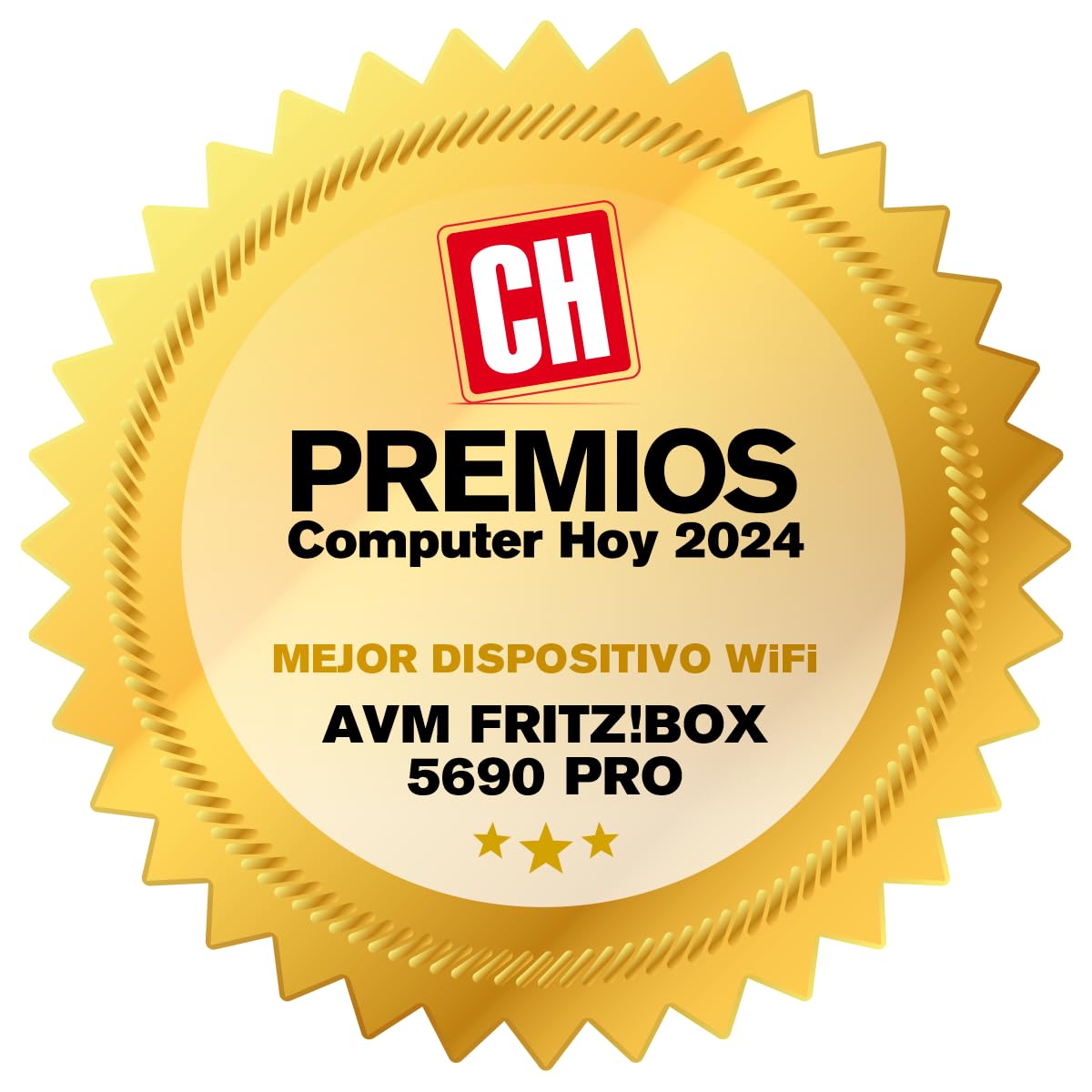 AVM FRITZ!Box 5690 Pro International - Router, WiFi 7, TriBanda con hasta 18,5 Gbps, Mesh, WAN 2,5Gb, 4 x LAN Gigabit, 1 x USB 3.1, Base DECT, Servidor Multimedia, Interfaz en Español