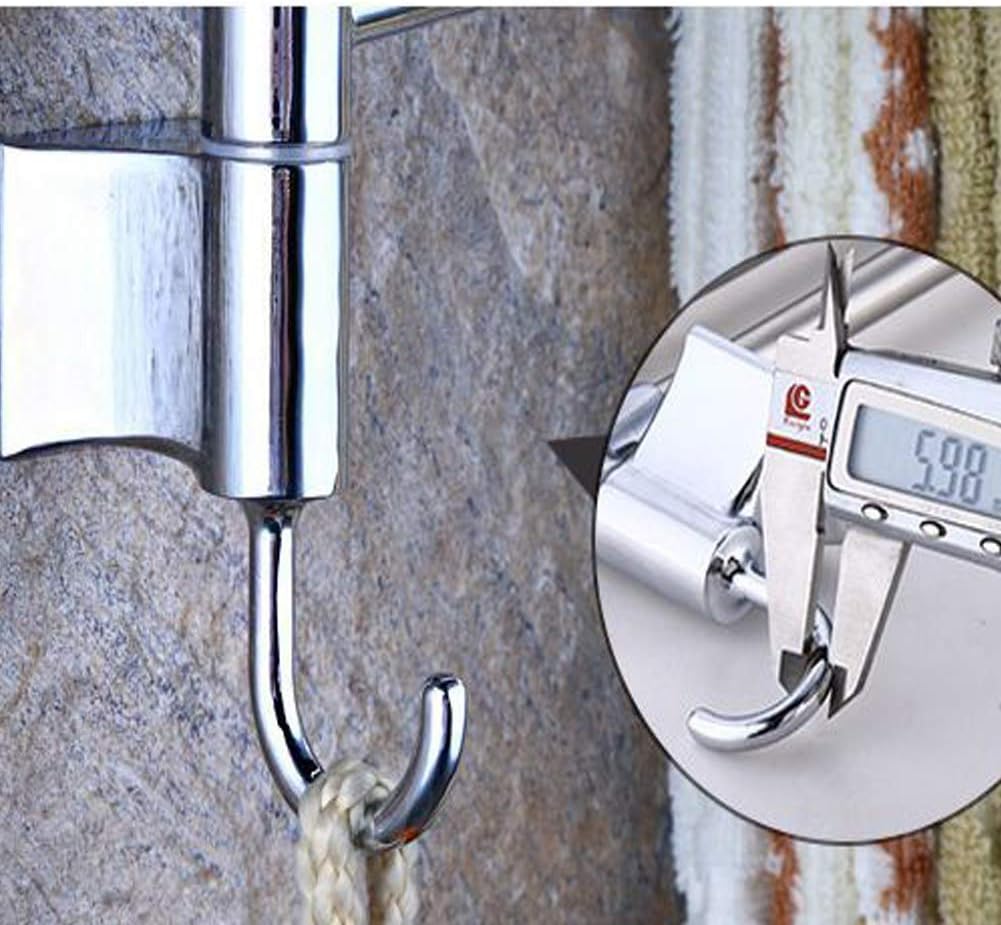 Swivel Towel Bar with SUS 304 Stainless Steel 4-Arm Bathroom Multiple Towel Holder, Outdoor Wall Mounted Towel Rack