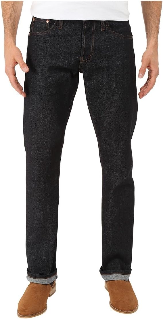 The Unbranded Brand Men's UB301 Straight-Leg Jean in Indigo Selvedge