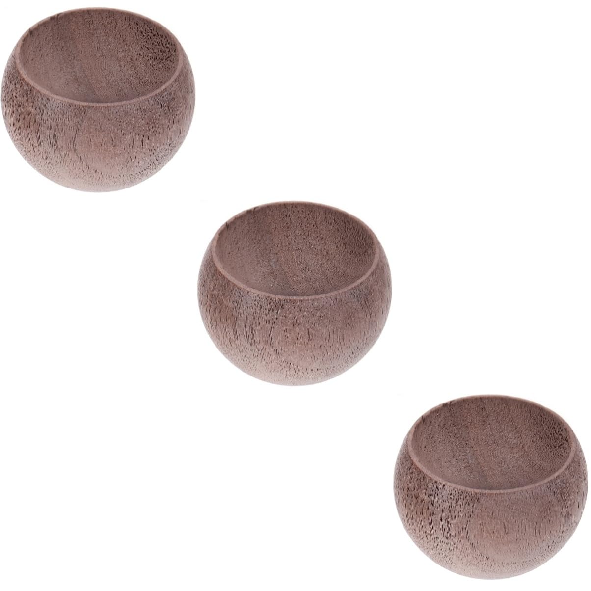 PRETYZOOM 3 STK Diffusor bürogadges Wohnzimmer Dekoration duftsteine duft Diffuser airpurifyer Holzkohle Verbrennung Weihrauch Wärmer Hausnuss-Duft-Tool Holzverzierung Nussbaum Dark Grey