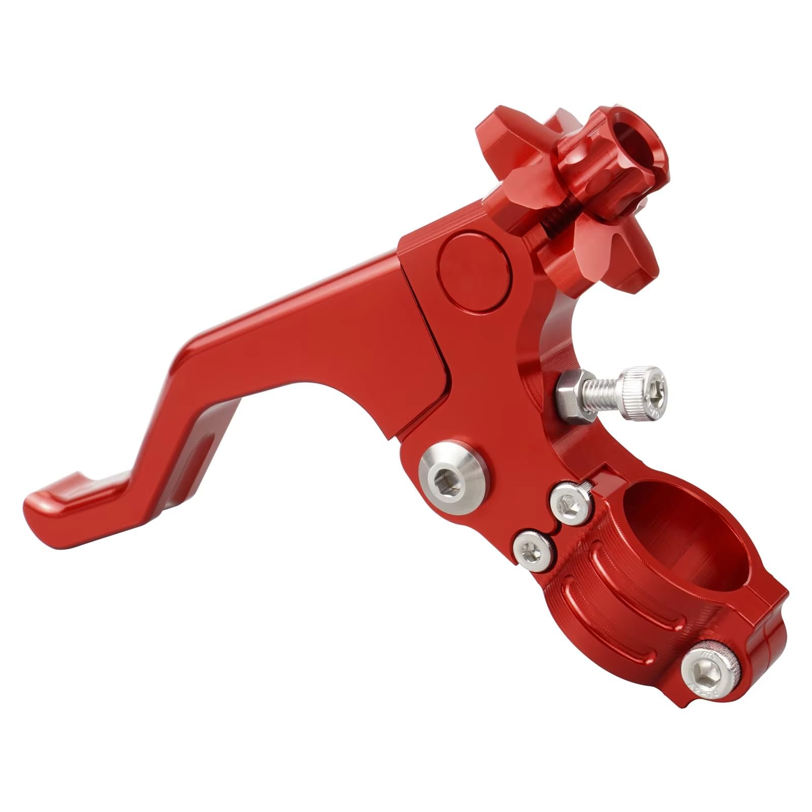 Naojino Red Brake Clutch Levers Compatible With For Yz80 For Yz85 For Yz125 For Yz250 For Yz250f For Yz426f 2001-2016 Motorcycle Short Stunt Brake Clutch Lever(Red)
